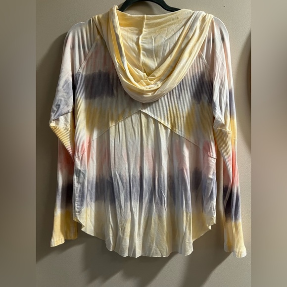 POL Cream Ribbed Top - Picture 2 of 5